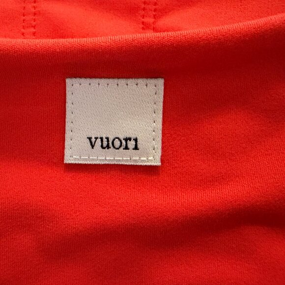 Vuori AllTheForm™ Bra | Small | Bright Poppy - Picture 5 of 6